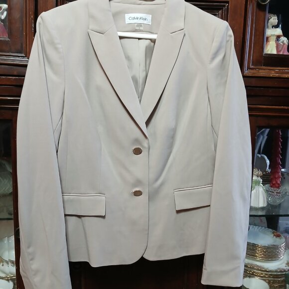 Calvin Klein Beige Blazer - Picture 8 of 8